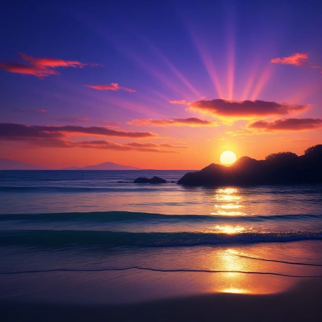 fantasy sunset